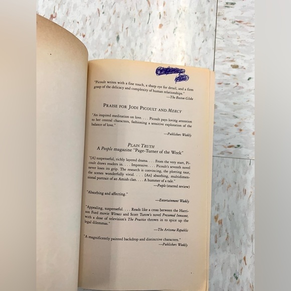 Set of 3 Jodi Picoult Books Mercy Keeping Faith Song of the Humpback Whale - Picture 5 of 10